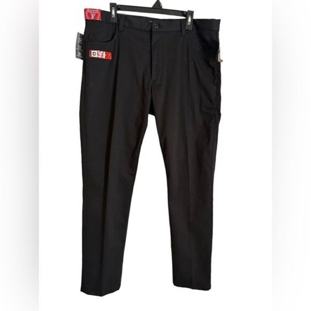 Van Heusen Flex super soft slim fit flat front 36×32 pants 5 pockets NWT…